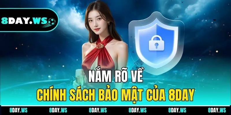Nắm rõ về chính sách bảo mật của 8DAY